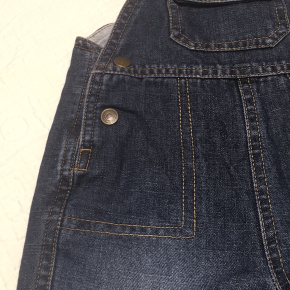 3-6m (4/$20) Lined Denim Overalls by Old Navy - Picture 4 of 16